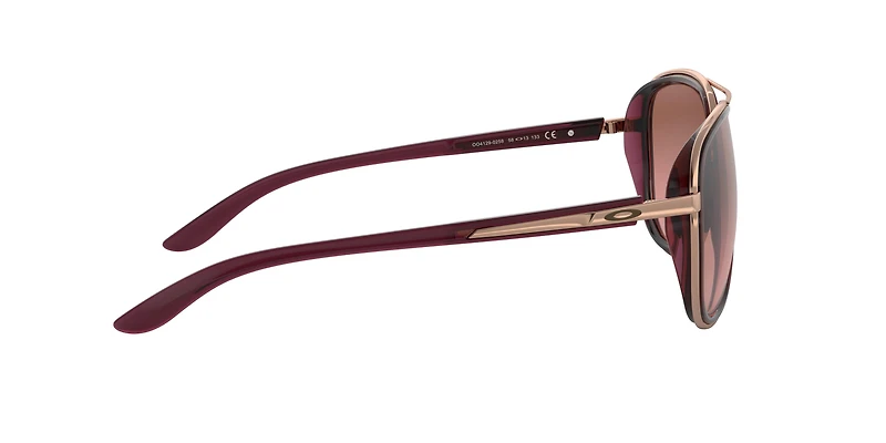 Split Time Crystal Raspberry/Rose Gold w/G40 Black Gradient Sunglasses
