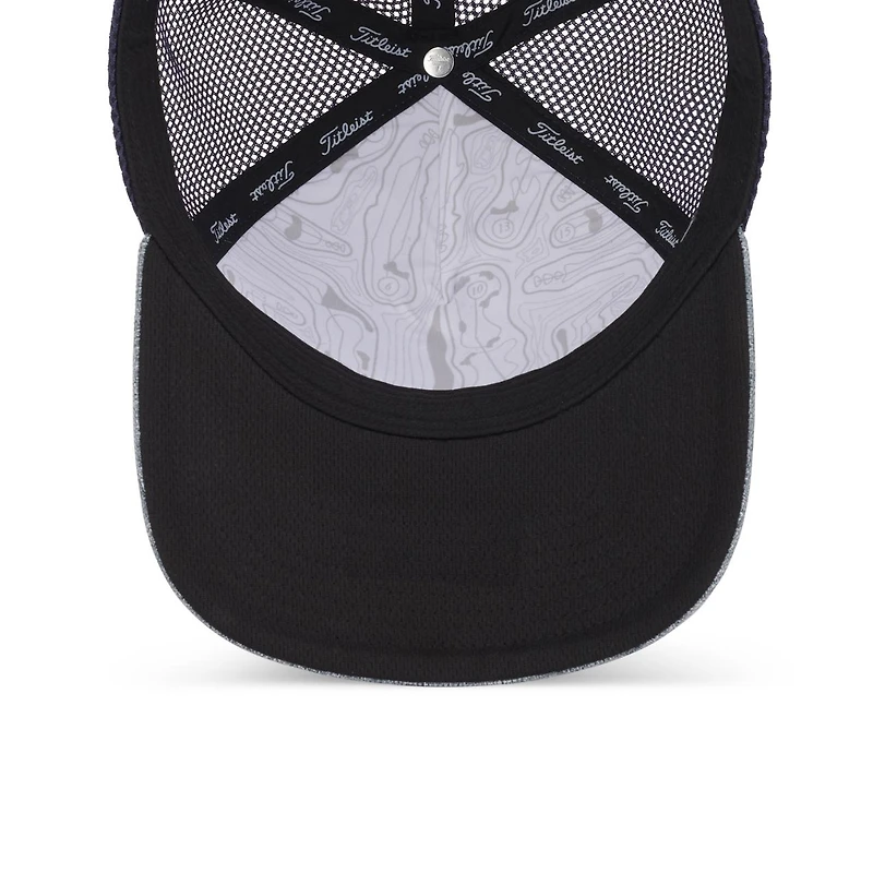 Men's Surf Stripe Laguna Snapback Cap - Heathered Storm Special Edition