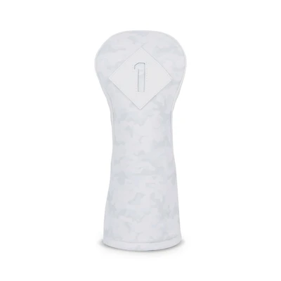 White Out 3 Panel Leather & Performance Headcover