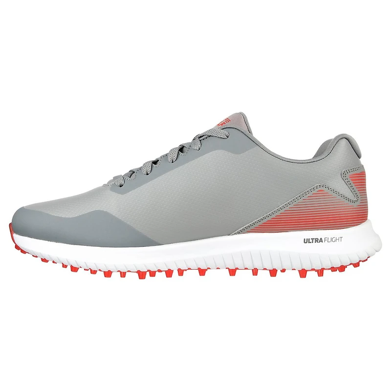 Men's Go Golf Max 2 Spikeless Golf Shoe - Grey/Red
