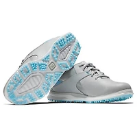 Women's Pro SL Spikeless Golf Shoe - Grey/Light Blue
