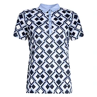 Women's Square Short Sleeve Polo