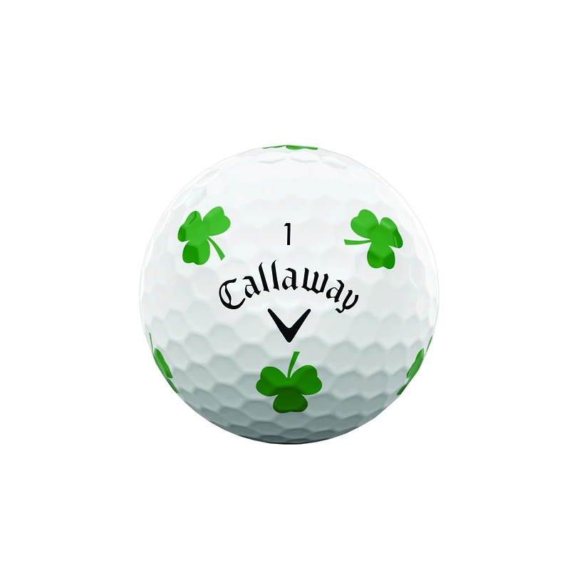 2022 Chrome Soft Truvis Golf Balls- Shamrock Edition