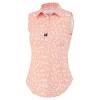 Women's August Sleeveless Polo