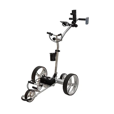 Yellowstone Lithium Remote Electric Cart - Silver