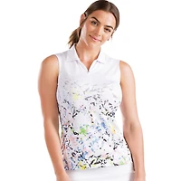 Women's Cheerfull Sleeveless Polo