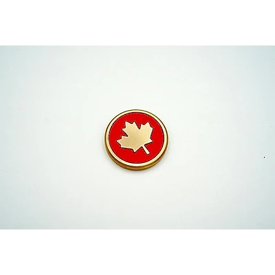 Brass Maple Leaf Ball Marker - Limited Edition
