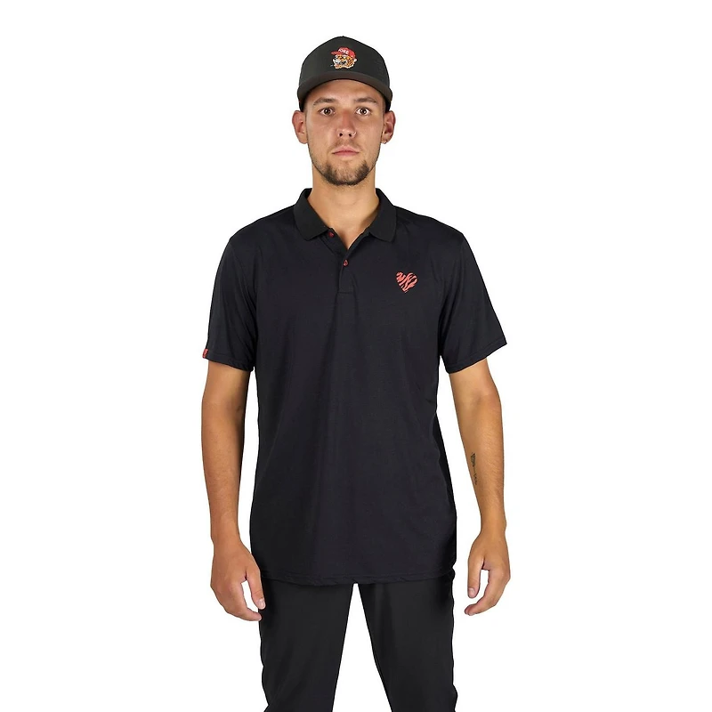 Men's Tiger Heart Short Sleeve Polo