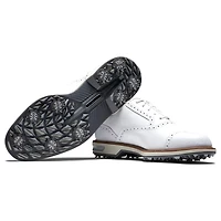 Men's Premiere Tarlow Spiked Golf Shoe - White