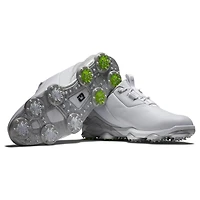 Men's Tour Alpha Spiked Golf Shoe - White/Grey/Lime