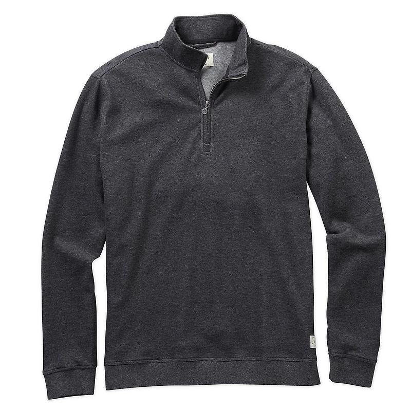 Men's Double Knit 1/4 Zip Pullover