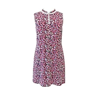 Women's Sleeveless Printed Dress