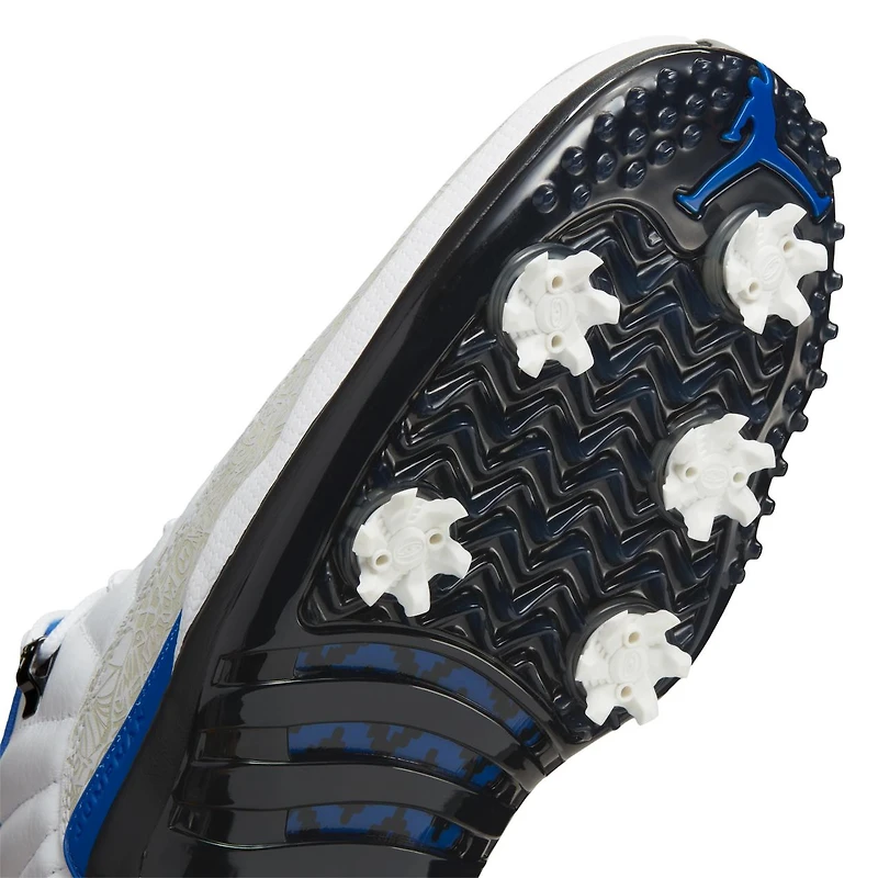 Air Jordan XII G NRG PGA22 Spiked Golf Shoe - White/Navy