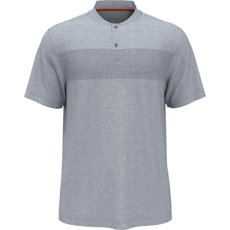 Men's Printed Edge Short Sleeve Polo