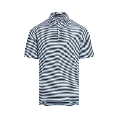 Men's Featherweight Multi Stripe Short Sleeve Polo