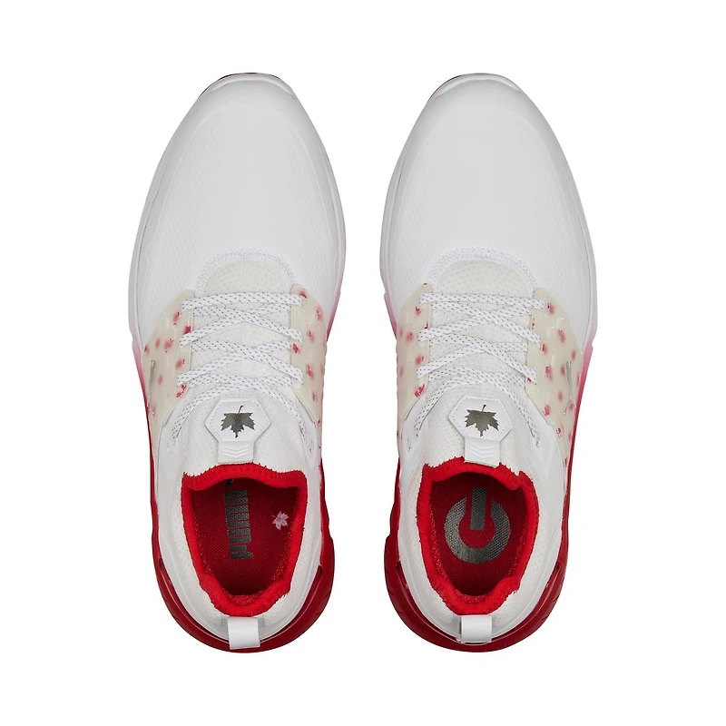 Men's Ignite Articulate Maple Spiked Golf Shoe - White/Red