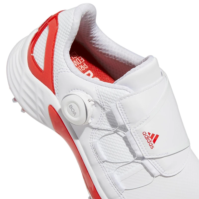 Women's ZG21 BOA Spiked Golf Shoe - White/Red