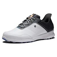 Men's Stratos Spikeless Golf Shoe - White/Grey
