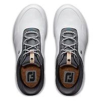 Men's Stratos Spikeless Golf Shoe - White/Grey