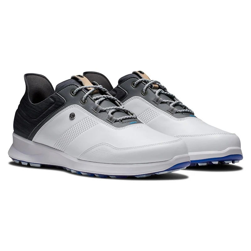 Men's Stratos Spikeless Golf Shoe - White/Grey