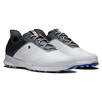 Men's Stratos Spikeless Golf Shoe - White/Grey