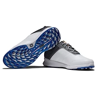 Men's Stratos Spikeless Golf Shoe - White/Grey