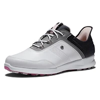 Women's Stratos Spikeless Golf Shoe - White/Grey