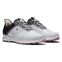 Women's Stratos Spikeless Golf Shoe - White/Grey