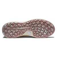 Women's Stratos Spikeless Golf Shoe - Beige/Purple