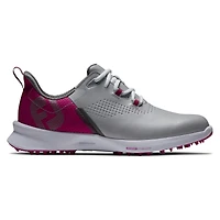 Prior Generation - Women's Fuel Spikeless Golf Shoe Grey/Burgundy