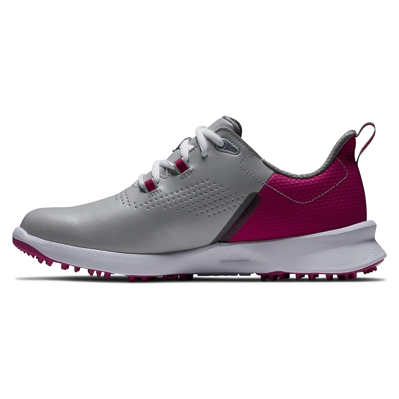 Prior Generation - Women's Fuel Spikeless Golf Shoe Grey/Burgundy