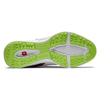 Junior Fuel Spikeless Golf Shoe - White/Black/Red