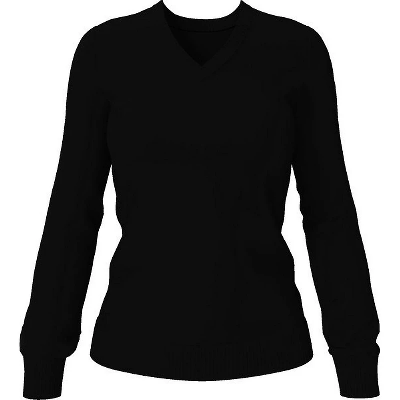 Women's Merino Blend V Neck Sweater