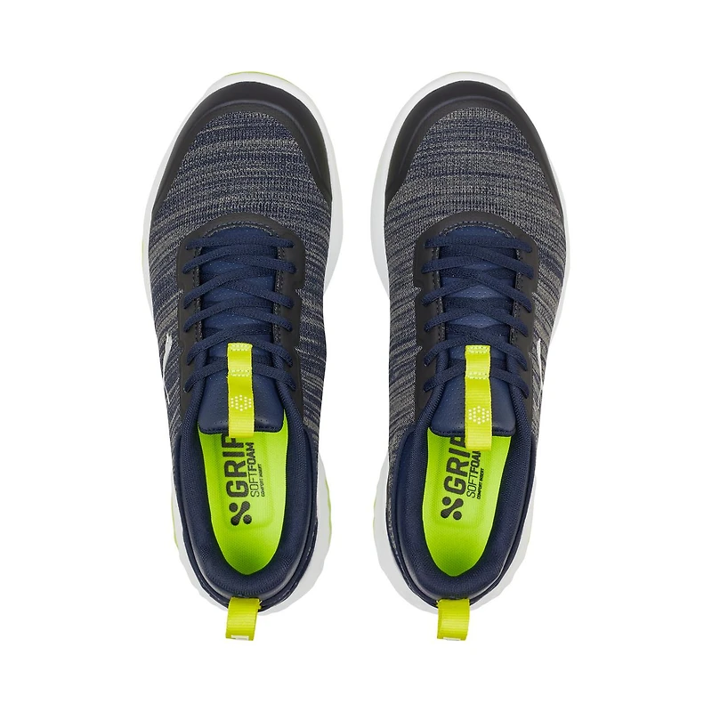 Men's Fusion Pro Spikeless Golf Shoe - Navy/Green