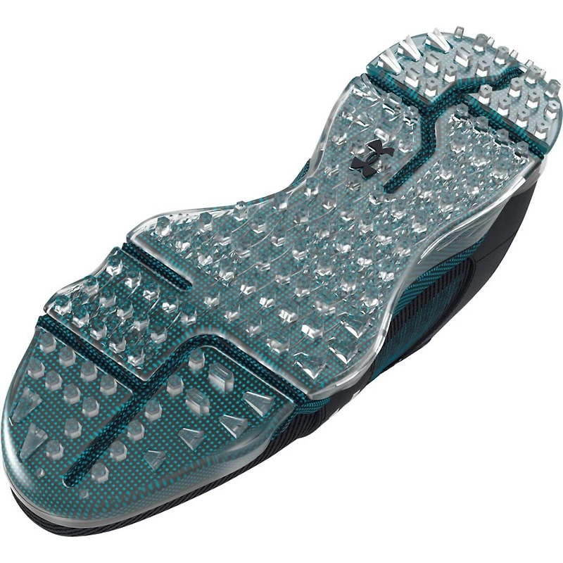 Men's HOVR Tour SL Spikeless Golf Shoe - Black/Teal