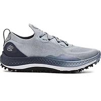 Men's Charged Curry SL Spikeless Golf Shoe - Light Blue
