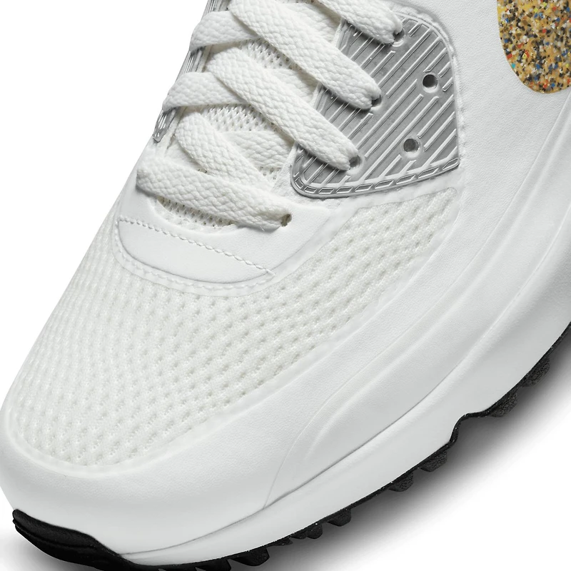 Air Max 90 G NRG P22 Spikeless Golf Shoe - White/Gold
