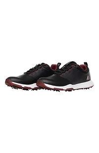 Men's The Ringer Spiked Golf Shoe - Black/Red