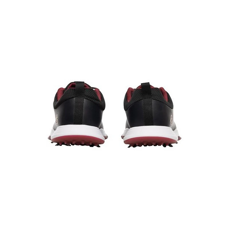 Men's The Ringer Spiked Golf Shoe - Black/Red