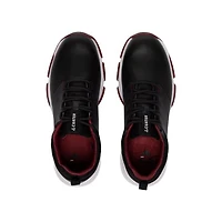 Men's The Ringer Spiked Golf Shoe - Black/Red