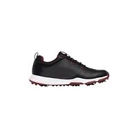 Men's The Ringer Spiked Golf Shoe - Black/Red