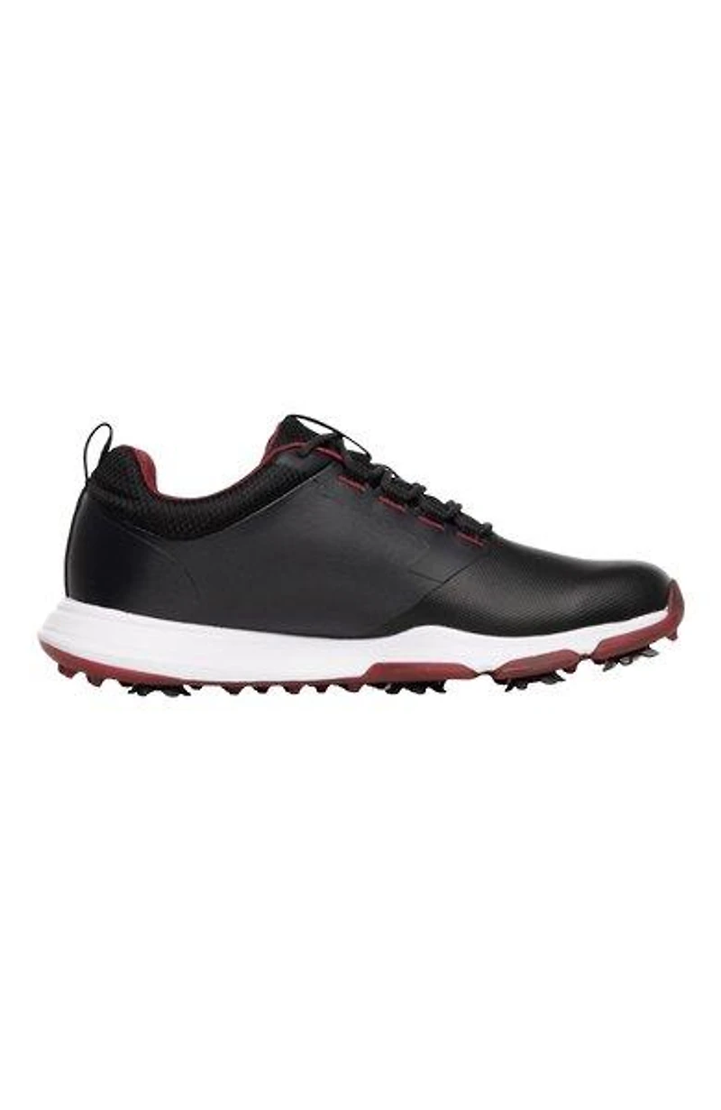 Men's The Ringer Spiked Golf Shoe - Black/Red