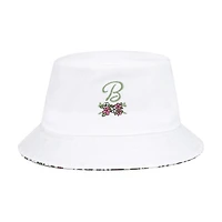 Men's Flower Crossed Tees Mixed Print Bucket Hat
