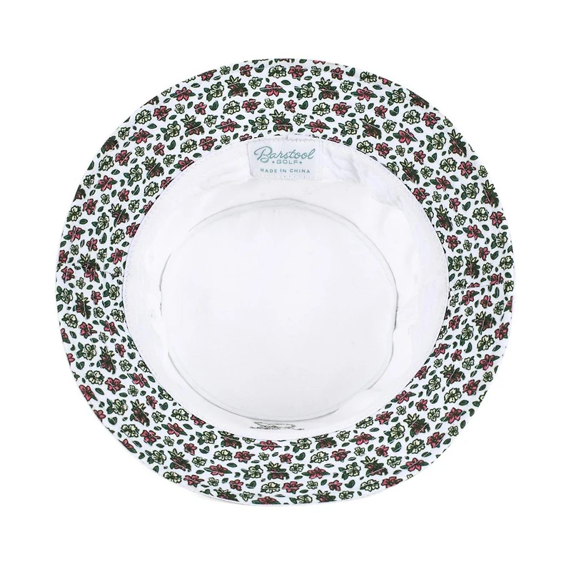 Men's Flower Crossed Tees Mixed Print Bucket Hat
