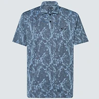 Men's Marble Jacquard Short Sleeve Polo