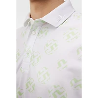 Men's Tour Tech Print Short Sleeve Polo
