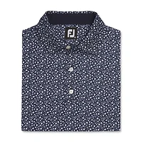 Men's Tossed Tulips Short Sleeve Polo