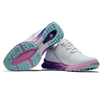 Women's Fuel Sport Spikeless Golf Shoe - White/Multi
