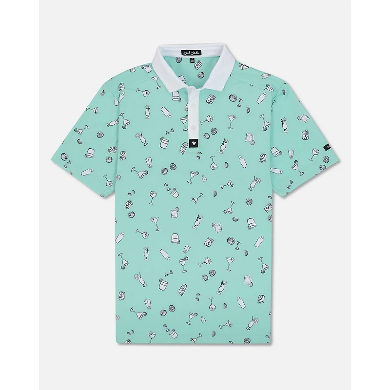 Men's 5PM Somewhere Short Sleeve Polo
