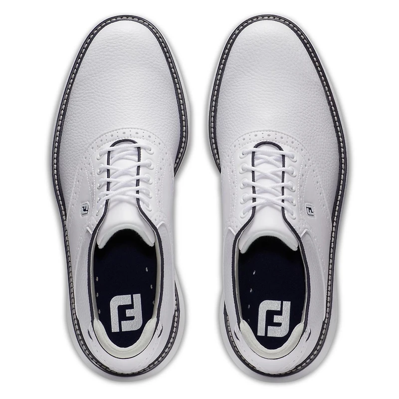 Men's Traditions Spikeless Golf Shoe - White